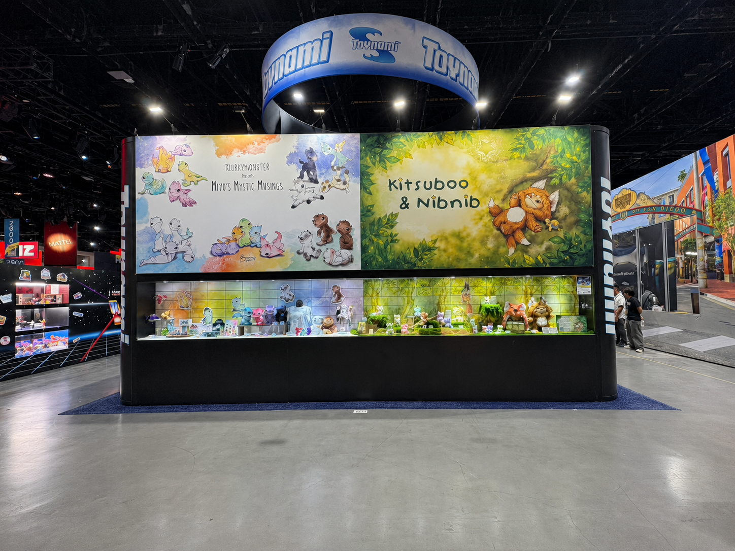 Toynami trade show exhibit by AMG